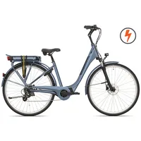 Elektriskais velosipēds Rock Machine 28 Cityride e100SD I zils matēts L  8592842172233 803.2021.78023