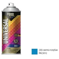 Emaljas aerosols. universāls Inral Universal Enamel 30 gaiši zils 400Ml 5012 Gaiši spīdīgs krāsa  2676030