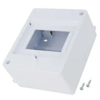 Enclosure for modular components Ip20 white No.of mod 5 400V  Epn-2305-10 2305-10