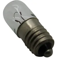 Filament lamp miniature E10 24Vdc 50Ma Bulb cylindrical 1.2W  Lamp-E10/24/50 Lamp E10/24/50