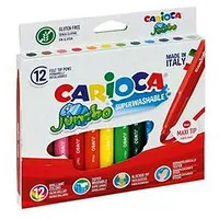 Flomāsteri 12 krāsas Jumbo,  Carioca Car40569
