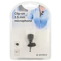Gembird Clip-On 3.5Mm Microphone Black  Mic-C-01 8716309100991