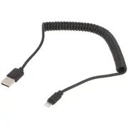 Gembird datu pārraides un uzlādes vads  Usb-A uz Lightning 1.5M melns Cc-Lmam-1.5M 8716309097666 85044030