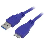 Gembird datu pārraides un uzlādes vads  Usb-A uz Micro Usb 1.8M zils Ccp-Musb3-Ambm-6 8716309068703 85044030