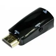 Gembird Hdmi Male - Vga Female  3.5 mm Audio Cable Full Hd A-Hdmi-Vga-02 8716309085915 Akgemvahv000003