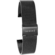 Giewont Gw330 Pulksteņu siksniņa / melna  Gwb330-3 5904665272435