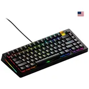 Glorious Gaming Gmmk 3 He 75 Prebuilt Wired Black - Us  Glo-Kb-Gmmk3-75-Pb-He-W-Blk-Us 840408300094 Gata-2737