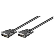 Goobay  Dvi-D Fullhd cable Dual Link, nickel plated male Dual-Link 241 pin Dvi to 1.8 m 93573 4040849935732