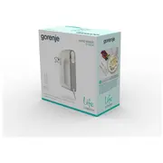 Gorenje  Mixer M420Cw Hand 450 W Number of speeds 5 Turbo mode White 3838782393037