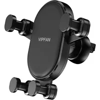 Gravity mount Vipfan H01 for ventilation outlet or dashboard, adjustable Black  6971952431706