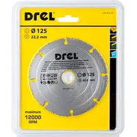 Griešanas disks dimants kokam, Pvc 125 mm Con-Dct-1112 