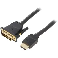 Hdmi to Dvi Cable 2M Vention Abfbh Black  6922794732827 056396