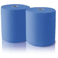 Industriālais papīrs, 36Cm x 1000M, 2 kārtas, zils, gab., Erba Erba-56046 
