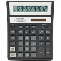 Kalkulators Citizen Sdc-888Xbk, 203X158X31Mm  Cit888Xbk 4750396002497