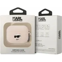 Karl Lagerfeld case for Airpods Pro Klaprunchp pink 3D Silicone Nft  3666339087968