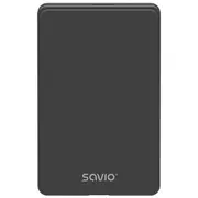 Kastīte cietajam diskam Savio External Hdd / Ssd 2.5 Enclosure  Ak-65 5901986048169