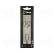 Tools set adapter Holder hexagonal 1/2,1/4,3/8 3Pcs.  Wera.05073200001 05073200001