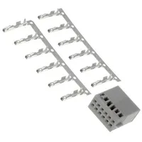 Kit plug Quadlock Pin 12 Vw 2011- white  800017