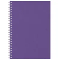 Klade - planotājs Timer ar spirāli, A5 formāts, punktotas lapas, violetā krāsā  100-10356 4740438085632