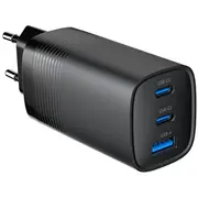 Gembird 3-Port 65W Gan Usb Pd Tīkla Lādētājs  Ta-Uc-Pdqc65-01-Bk 8716309128650