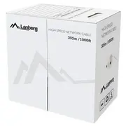 Lanberg Lcu5-12Cu-0305-S networking cable Grey 305 m Cat5E U/Utp Utp  5901969427387 Wlononwcrodkp