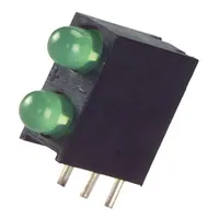 Led in housing green 3Mm No.of diodes 2 20Ma 60 2.22.5V  L-934Eb/2Gd