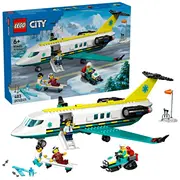 Lego 60465 City Emergency Plane Gaisa ātrās palīdzības lidmašīna Konstruktors  5702017812649