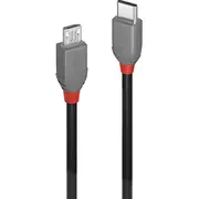 Lindy 2M Usb 2.0  Type C to Micro-B Cable, Anthra Line 36892 4002888368926 269311
