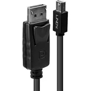 Lindy Mini Dp to Cable, Black, 3M  41647 4002888416474