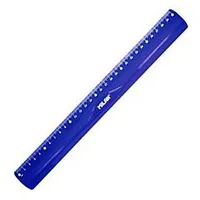 Lineāls 30Cm,  elastīgs, zila krāsa, Milan Mil06469