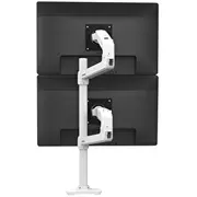 Ergotron Lx Dual Stacking Arm Tall Pole  45-509-216 698833061581