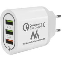 Maclean Energy Mce479W 3Xusb lādētājs Qc 3.0  Mce479 W 5902211119425