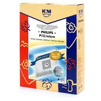 Maisi putekļu sūcējam Philips Concept Sencor Zanussi Km-P15 4 gab.  5907804883394