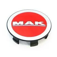 Mak Wheel Cap 8010002589 C072 58Mm Red Equivalent to Jaguar Oe  4751165258985