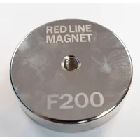 Meklēšanas neodīma magnēts 200Kg Red Line Magnet F200 ar atraušanas spēku 200Kg.-220Kg 