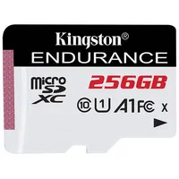 Memory card microSD 256Gb Kingston 95 45Mb s C Endurance  Sdce/256Gb 0740617335330