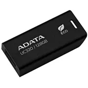 Memory Drive Flash Usb3.2 128G/Black Uc320-128G-Rbk/Bk Adata  4711085949301