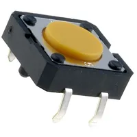 Microswitch Tact Spst-No Pos 2 0.05A/24Vdc Tht none 2.55N  B3F-4005