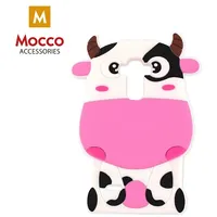 Mocco 3D Cow Silikona Aizmugurējais Apvalks Priekš iPhone 6 / 6S Rozā  M-3D-Cow-Ip-6-Pi 4752168044872