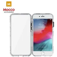 Mocco Double Side Case 360 Aluminija Apvalks ar Aizsargstiklu Telefonam Apple iPhone 7 / 8 Caurspīdīgs - Sudrabs  Mc-Bc-360-Iph78-Sitr 4752168063224