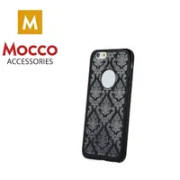 Mocco Ornament Back Case Aizmugurējais Silikona Apvalks Priekš Apple iPhone X / Xs Melns  Mo-Orn-Iph-X-Bk 4752168027905