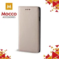 Mocco Smart Magnet Book Case Grāmatveida Maks Telefonam Huawei Y3 2017 Zeltains  Mc-Mag-Y3-17-Go 4752168016848