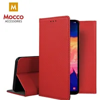 Mocco Smart Magnet Book Case Grāmatveida Maks Telefonam Xiaomi Redmi 10C 4G Sarkans  Mo-Mag-Xia-10C-Re 4752168110935