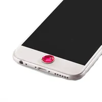 Mocco Universal Home Button Sticker Pogas uzlīme Apple iPhone / iPad Rozā  Mc-Home-But-Pi 4752168038109