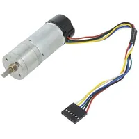 Motor Dc with encoder,with gearbox Lp 6Vdc 2.4A 78Rpm 75 1  Pololu-4826 751 Metal Gearmotor 25Dx69L 6V 48 Cp
