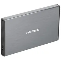 Natec Hdd Enclosure Rhino Go Usb 3.0, 2.5, Grey  6-Nkz-1281 5901969412529