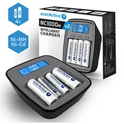 Nc-1000M v2 viedais Usb-C lādētājs Ni-Mh Aa, Aaa, ietilpības mērīšana, atjaunošana  Bc.nc1000M 5903205771759