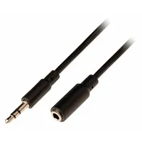 Cagp22050Bk30 Stereo audio vads 3.5 mm male-3.5 female-3 m  5412810280759