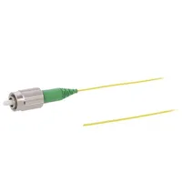 Optic fiber pigtail Fc/Apc 1M Optical 900Um yellow  Fibrain-Pig-015 G-Fca-Xx-S-001.0-P9-D-09-Y