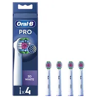 Oral-B  Replaceable toothbrush heads Eb18-4 3D White Pro Heads For adults Number of brush included 4 8006540847213